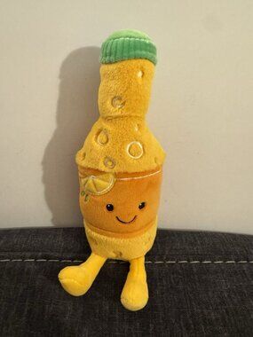 Target Giggle Scape Orange Soda Bottle Plush B10